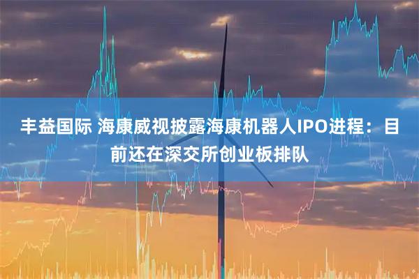 丰益国际 海康威视披露海康机器人IPO进程：目前还在深交所创业板排队